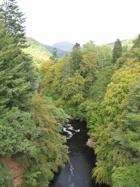 Scotland: Valley outside of Pitlochry where the Jacobite Warriors Defeated the English