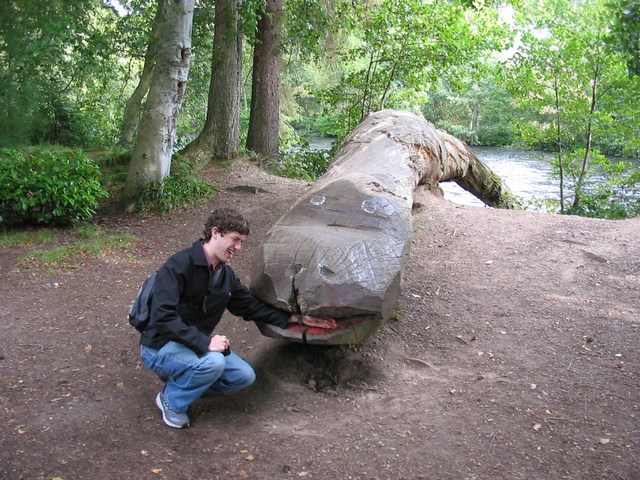 Scotland: Getting bit by a wooden Ness