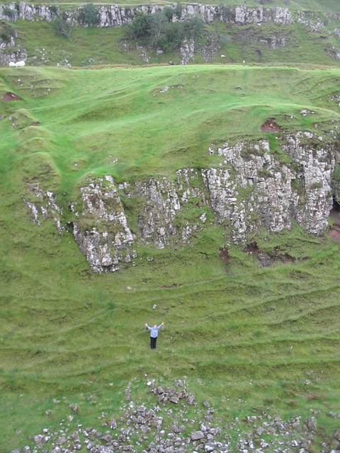 Scotland: Brooke way down there