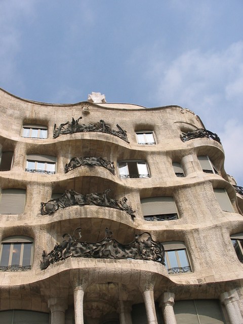 Spain: One of Gaudi's buildings