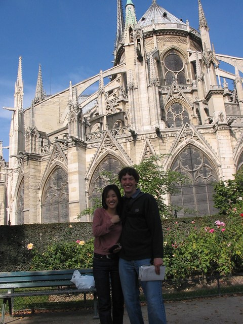 France: Me, Gina and the hunchback