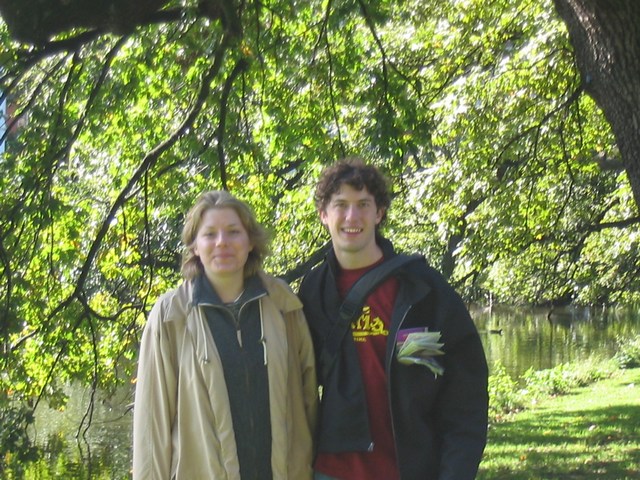 The Netherlands: After lunch in the park (After that I gave a bum a bunch of food cause I felt sorry)