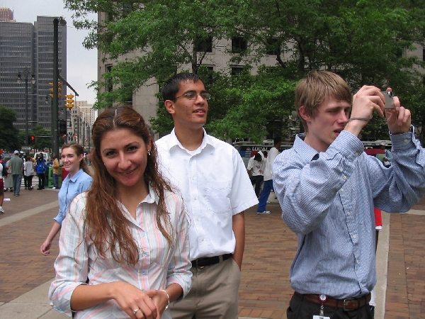 Cool Friends From Compuware (Dania, Kurtis and Rob)