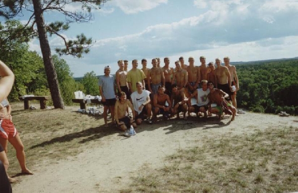All of the team after our last workout
