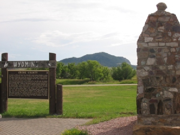 Hills in The First Wyoming Rest Area