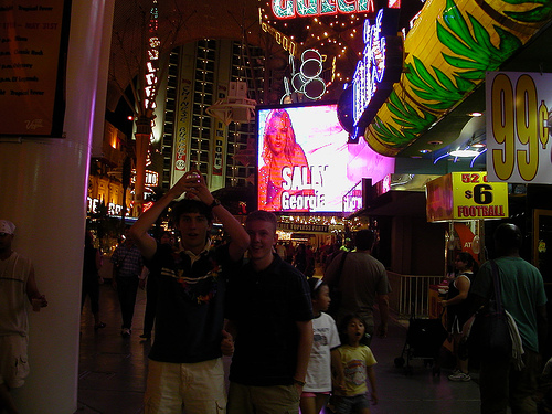 You cant see it but there was a drink on my head (i was in a posing mood)