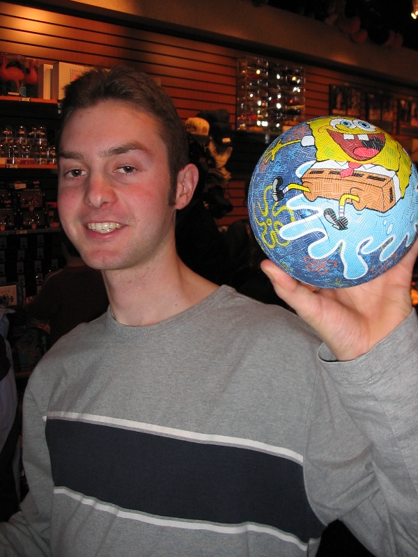 The ball he won