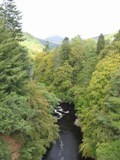 Scotland: Valley outside of Pitlochry where the Jacobite Warriors Defeated the English