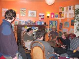 Scotland: Guitar playin at the hostel
