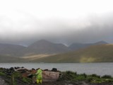 Scotland: More of the farm and the view (it smelled so grotesque)