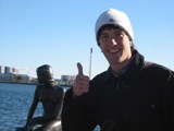 Denmark: Me and the little mermaid... a cheesy tourist attraction to check off the list