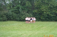 A Team Huddle