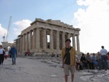 Greece: The parthenon... totally worth the long hours just to see it with my own eyes