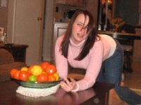 Kelly will hate that i uploaded this on the internet..... but this is her pose called Lion somethign or another